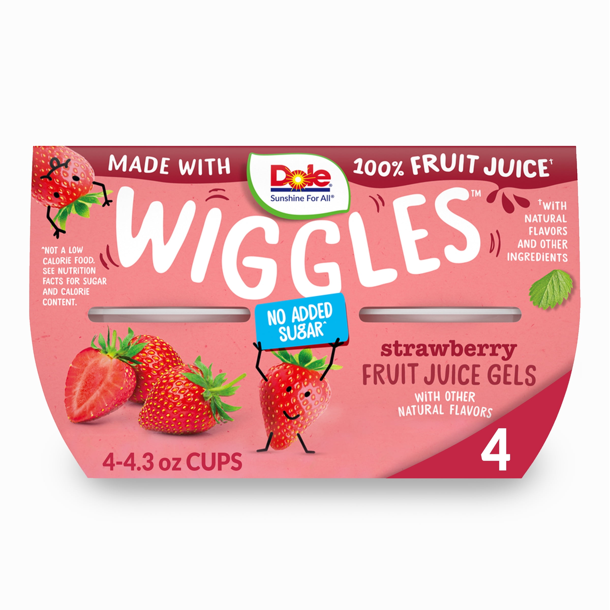 4 Cups Dole Wiggles Strawberry Fruit Juice Gels 4 3 Oz Walmart 4-cups-dole-wiggles-strawberry-fruit-juice-gels-4-3-oz-walmart
