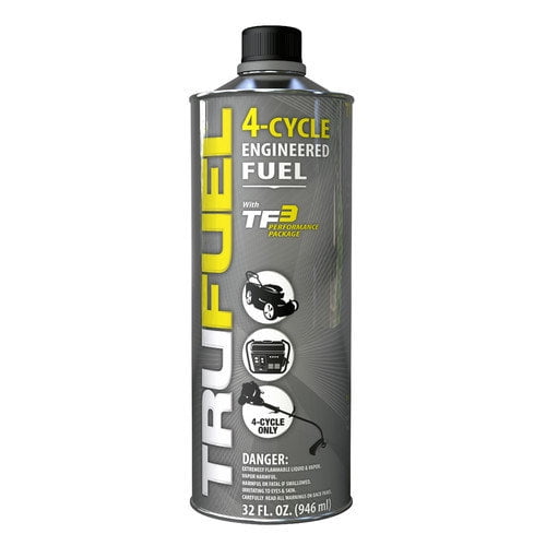 TruFuel 4-Cycle Ethanol-Free Fuel for Outdoor Power Equipment - 32 oz. (Case of 6), Grey (6527238-6PK)