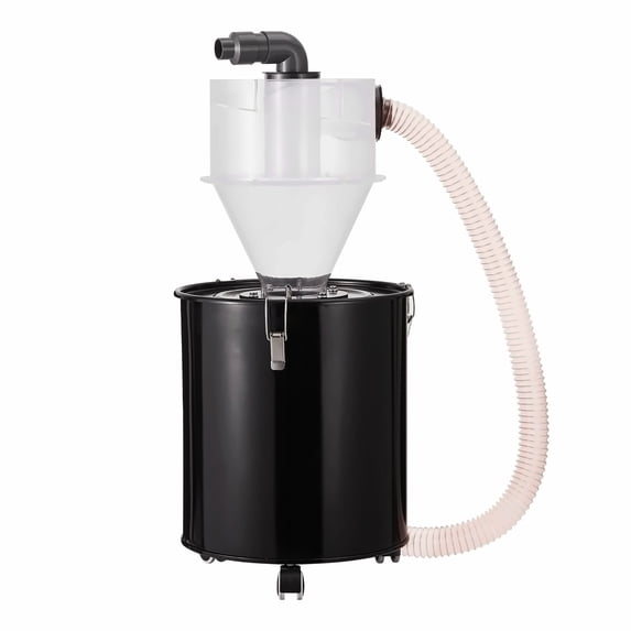 4" Cyclone Dust Separator, Dust Deputy for Shop Vacuums, Metal 13.21 Gallon Collector
