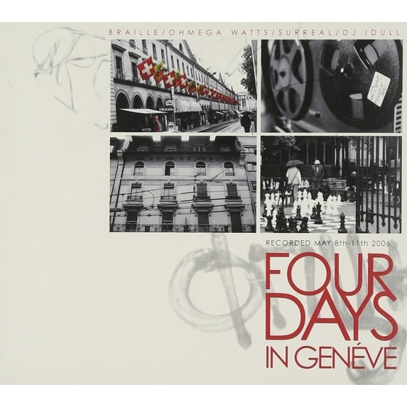 4 Days in Geneva Ohmega Watts,surreal,braille (CD)