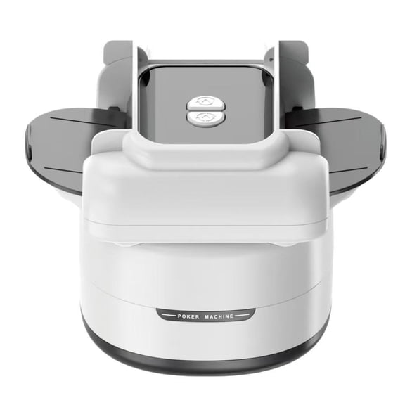 4-Deck Electric Card Shuffler, High-Capacity Professional Battery-Operated Shuffling Machine for Poker, Blackjack, Texas Hold'em & Family Game Nights