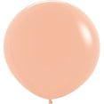 thumbnail image 1 of 4 Deluxe Peach Blush Balloons 24", 1 of 2