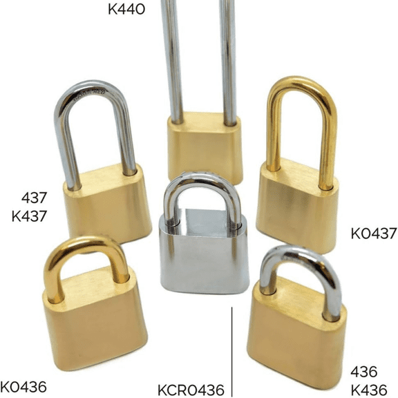 4 Dial Bottom Resettable Combination Brass Padlock with 4-Inch Hardened Steel Shackle and 10,000 Potential Combinations