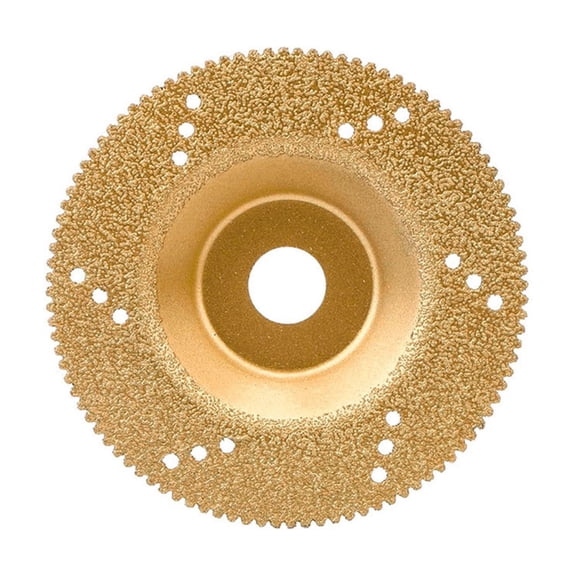 4" Diamond Cutting Disc - 100mm Angle Grinder Blade for Porcelain Tile, Ceramic, Granite, and Glass, Dry Cutting Saw Blade for DIY Projects
