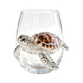 thumbnail image 1 of 4 Different Ocean Animal Stemless Glasses â Handcrafted Marine Life Glassware with Octopus, Whale, Turtle & Dolphin, Coastal Decor Bar Glasses for Cocktails, Unique Gift for Sea Lovers, 1Pc, 1 of 7