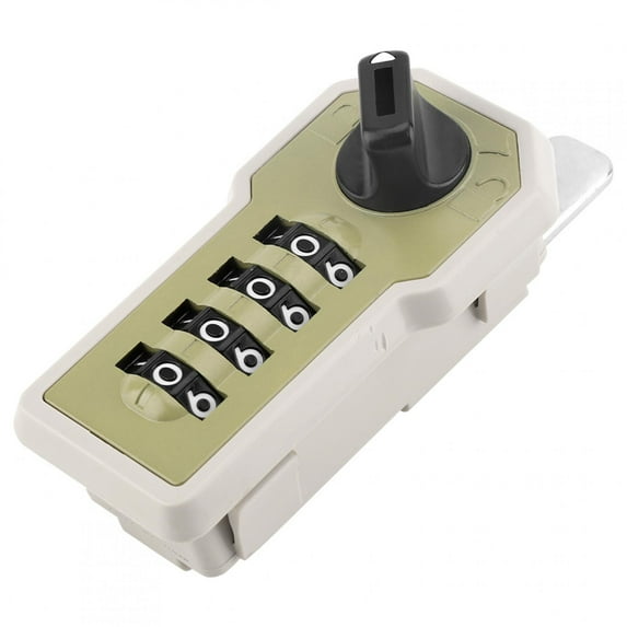 4 Digit Code Combination Cam Cabinet Convenient Password Security Coded Lock with Key
