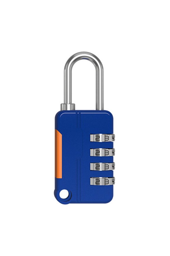4 Digit Code Combination Padlock Small Travel Luggage for Case Lock Keyless Shackle Lock for Backpack Gym School Locker
