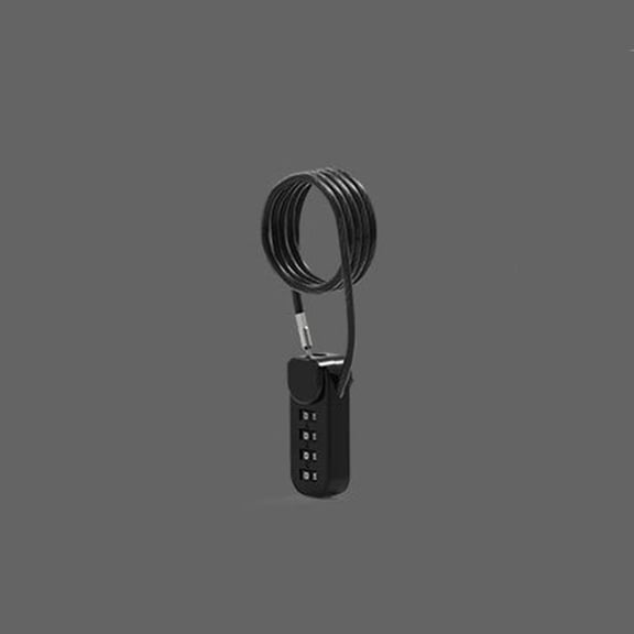 4 Digit Combination Code Number Lock With Spring Coil Wire Rope For Luggage Zipper Bag Backpack Suitcase Drawer Locks