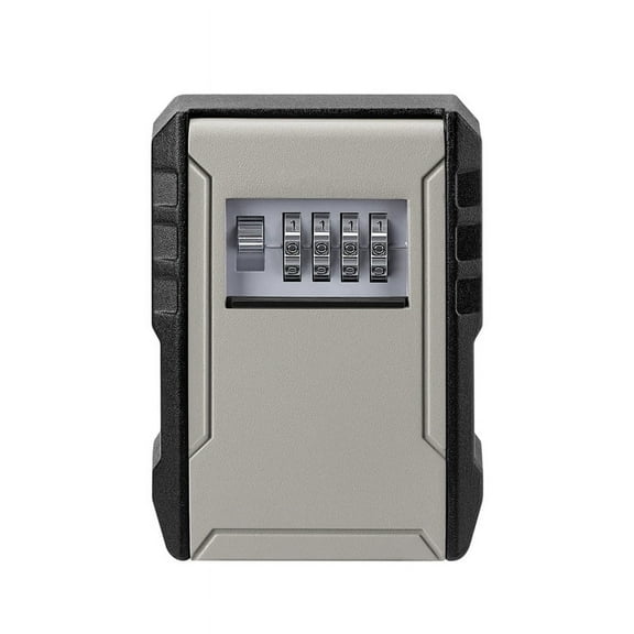 4 Digit Combination Key Box Wall Mounted Password Organizer Aluminum Alloy Storage Security Lock Outdoor