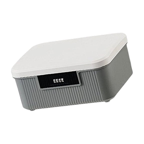 4 Digit Combination Lock Storage Box 9L Capacity ABS Construction Secure File Organiser For Office Use