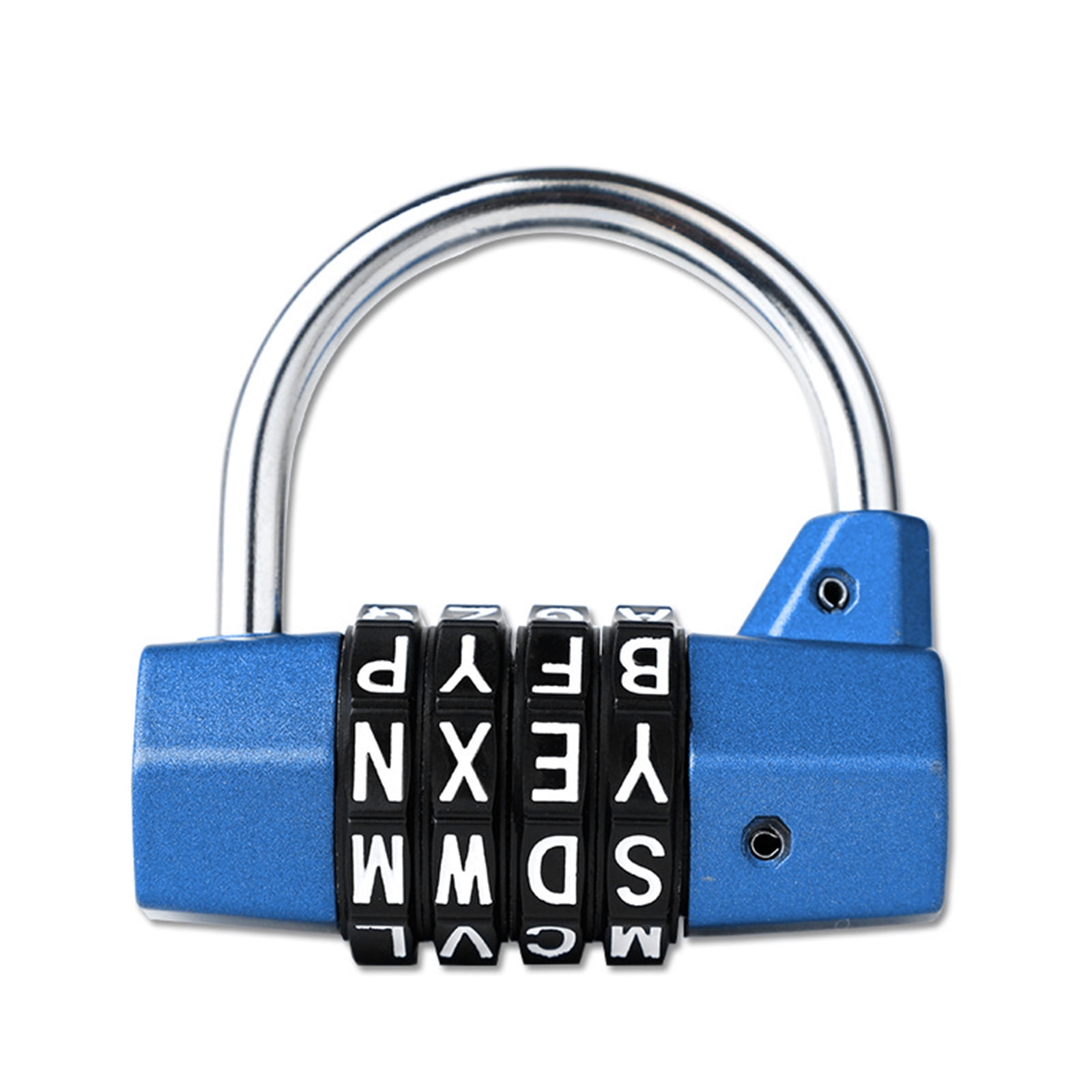 4 Digit Combination Password Lock Padlock Metal Waterproof for Suitcase ...