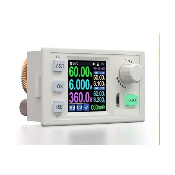 4 Digit Communication Adjustable, DC To DC Step Down Voltage Bench Power Supply Buck Converter ,Voltage Consistency