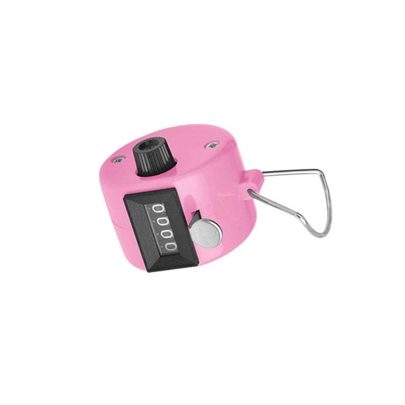 4 Digit Counting Manual Hand Tally Number Counter Mechanical Click Clicker
