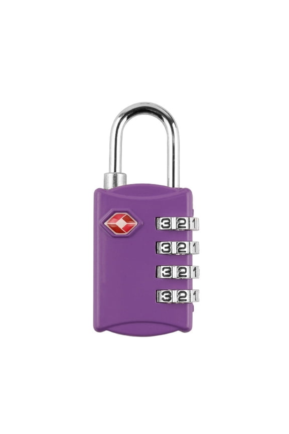 4-Digit Security Padlock Travel Locks Luggage Combination Locks Travel Accessories for Lockers Bags
