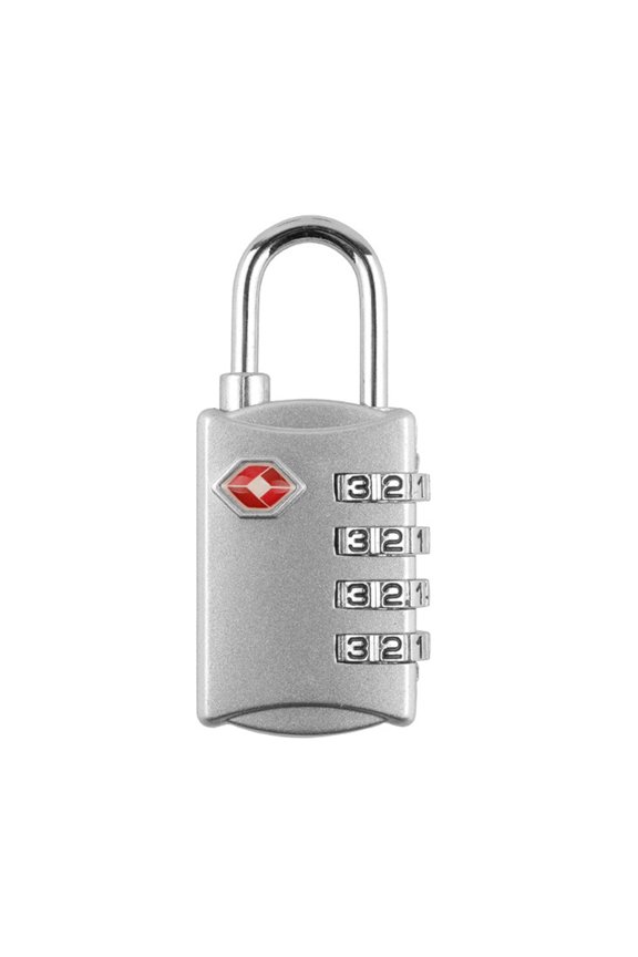 4-Digit Security Padlock Travel Locks Luggage Combination Locks Travel Accessories for Lockers Bags