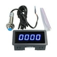 4 Digital LED Display Tachometer RPM Speed Meter Good Stability High