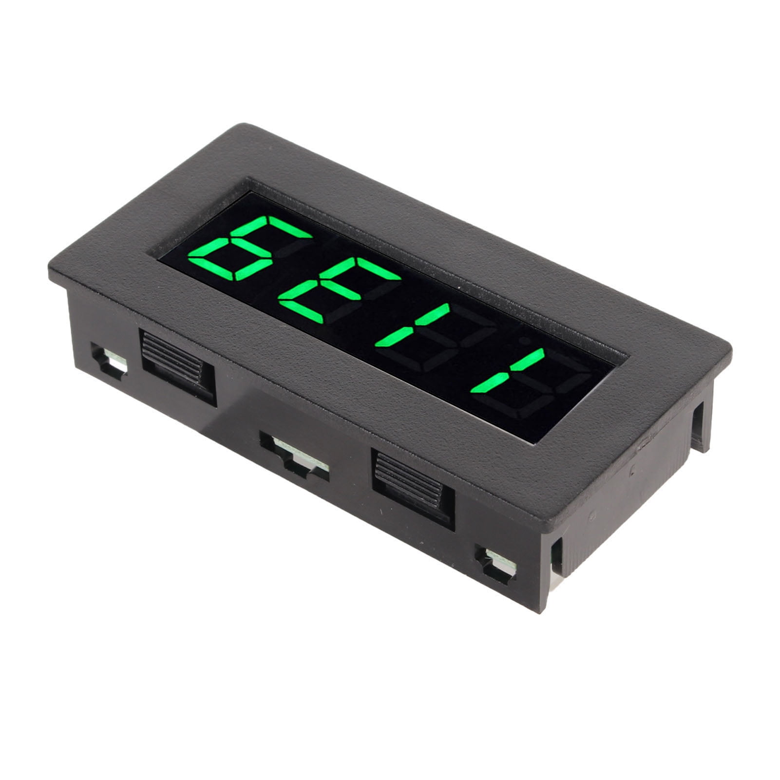 4 Digital LED Tachometer, RPM Speed Meter, Digital Frequency Meter