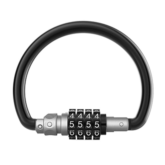 Secure 4 Digits Regulable Combination Padlocks Rustproof Zincs Alloys Bike Lock for Bicycles Storage Lockers