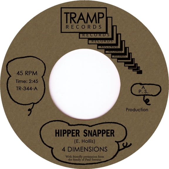 4 Dimensions Hipper Snapper (Vinyl Record) 7" Single