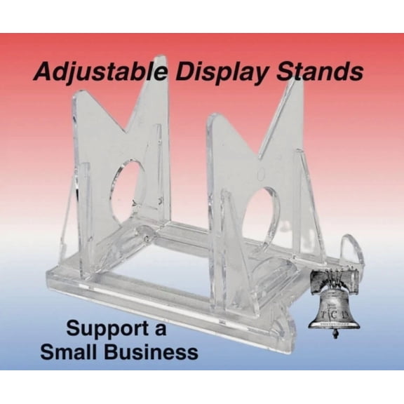 4 Display Stand For Small Large Knives Bowie Pocket Knife Bcw Adjustable Holder