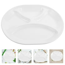 4 Divided Plates Dinner Plate Household Dish Compartment Plate/ Melamine 4-Grid Plate