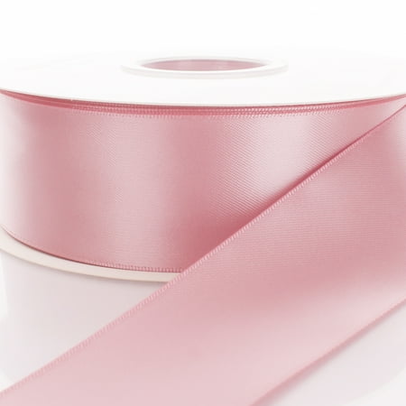 4" Double Faced Satin Ribbon 158 Dusty Rose 3 Yard