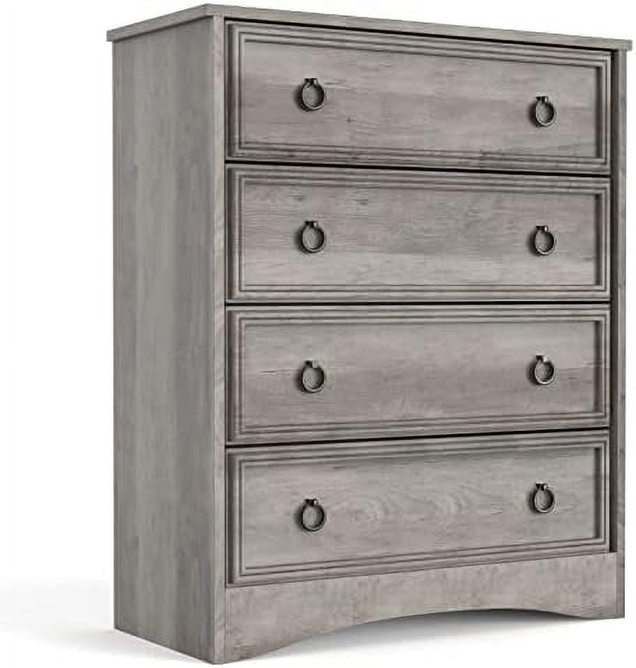 4 Drawer Dresser Dressers for Bedroom Tall Chest of Drawers Closet