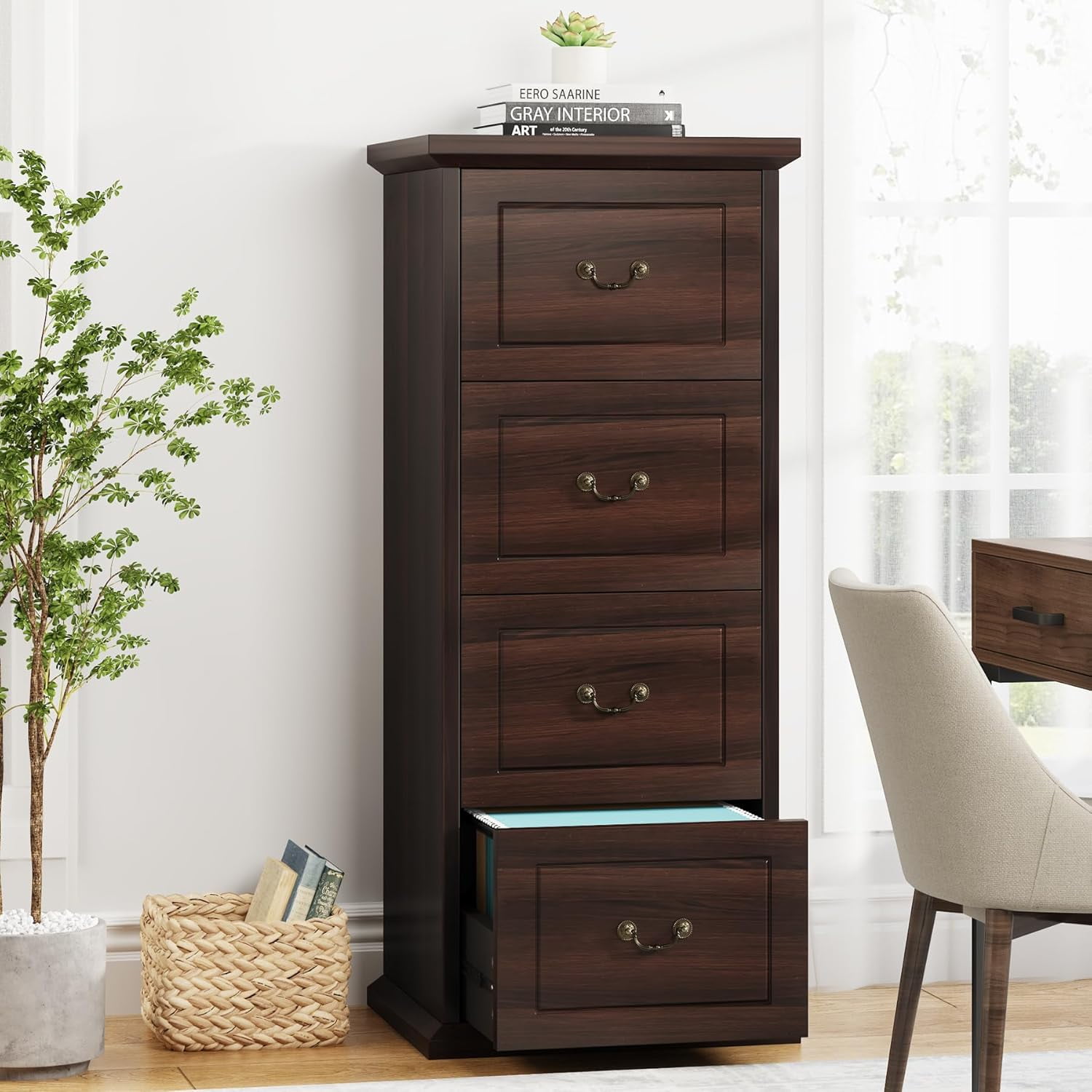 4Drawer File Filing Vertical File Home Office