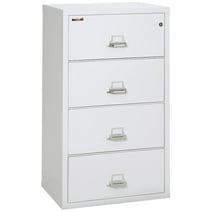 4 Drawer Lateral File, 31" wide, Arctic White