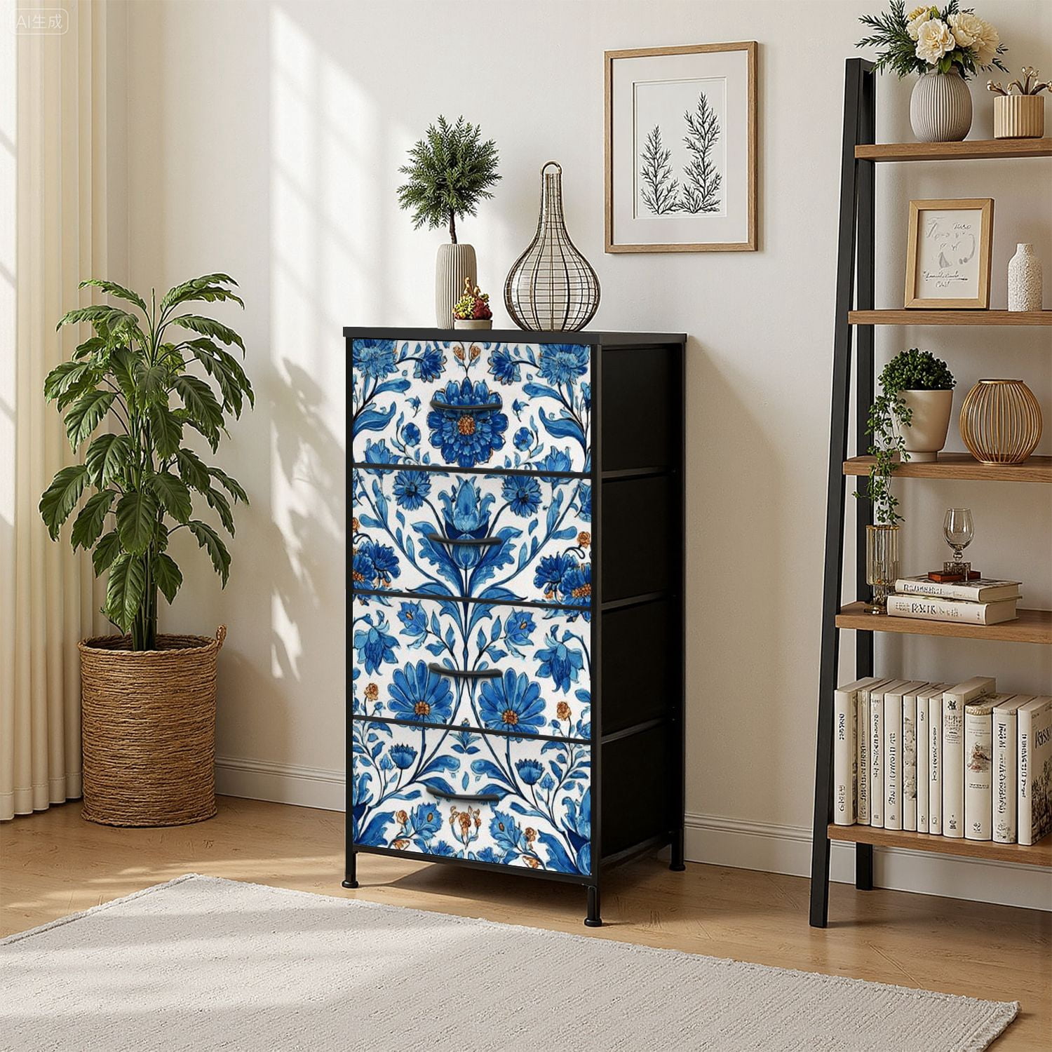 4-Drawer-Vertical-Storage-