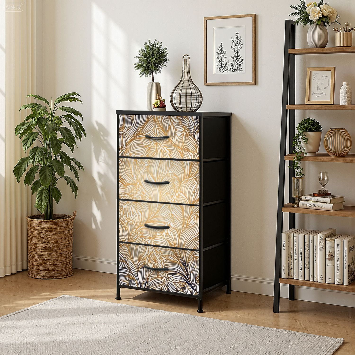 green emerald velvet dress Savoy Gold Leaf Dresser – Antique Mirror & Gold Finish
