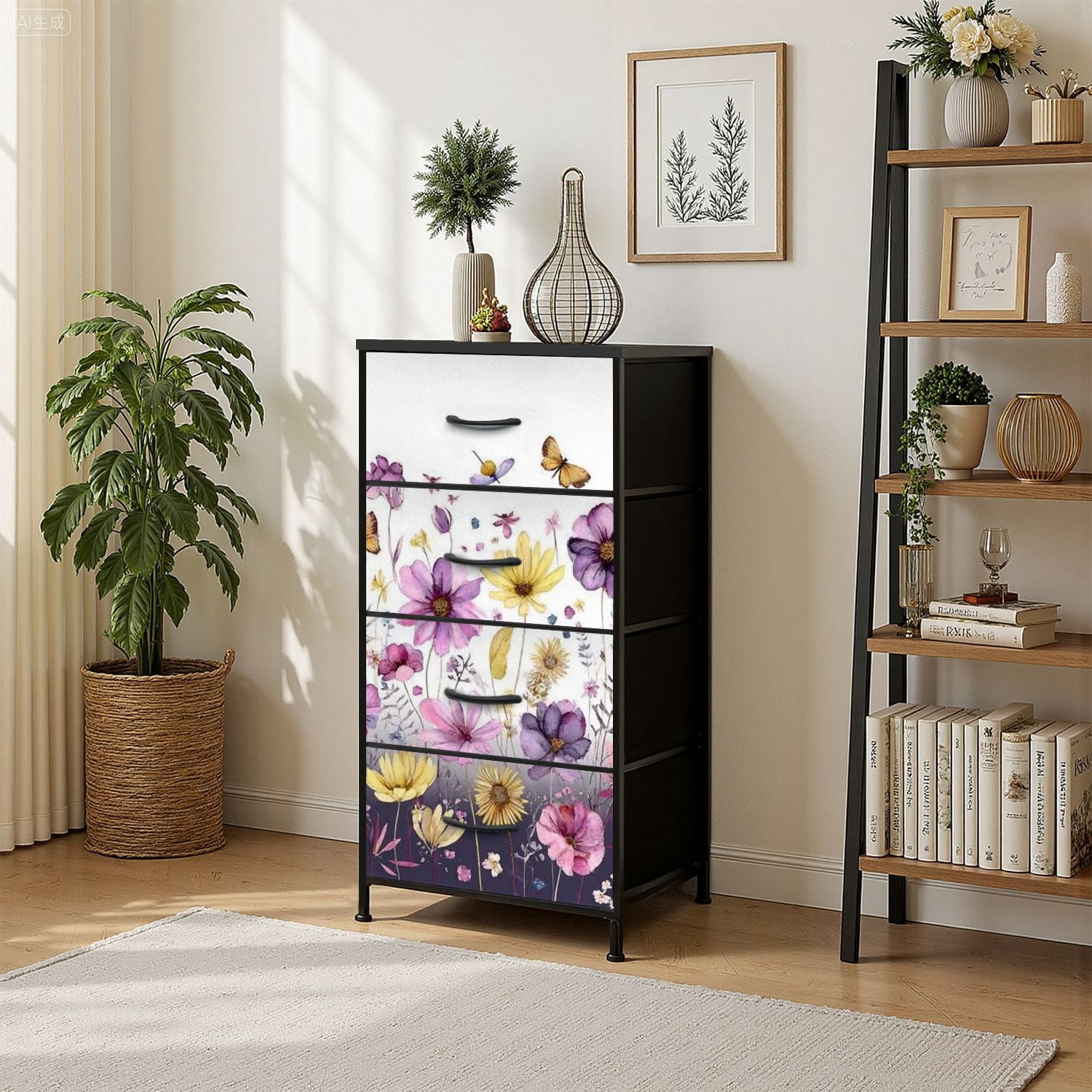 4-Drawer-Vertical-Storage-