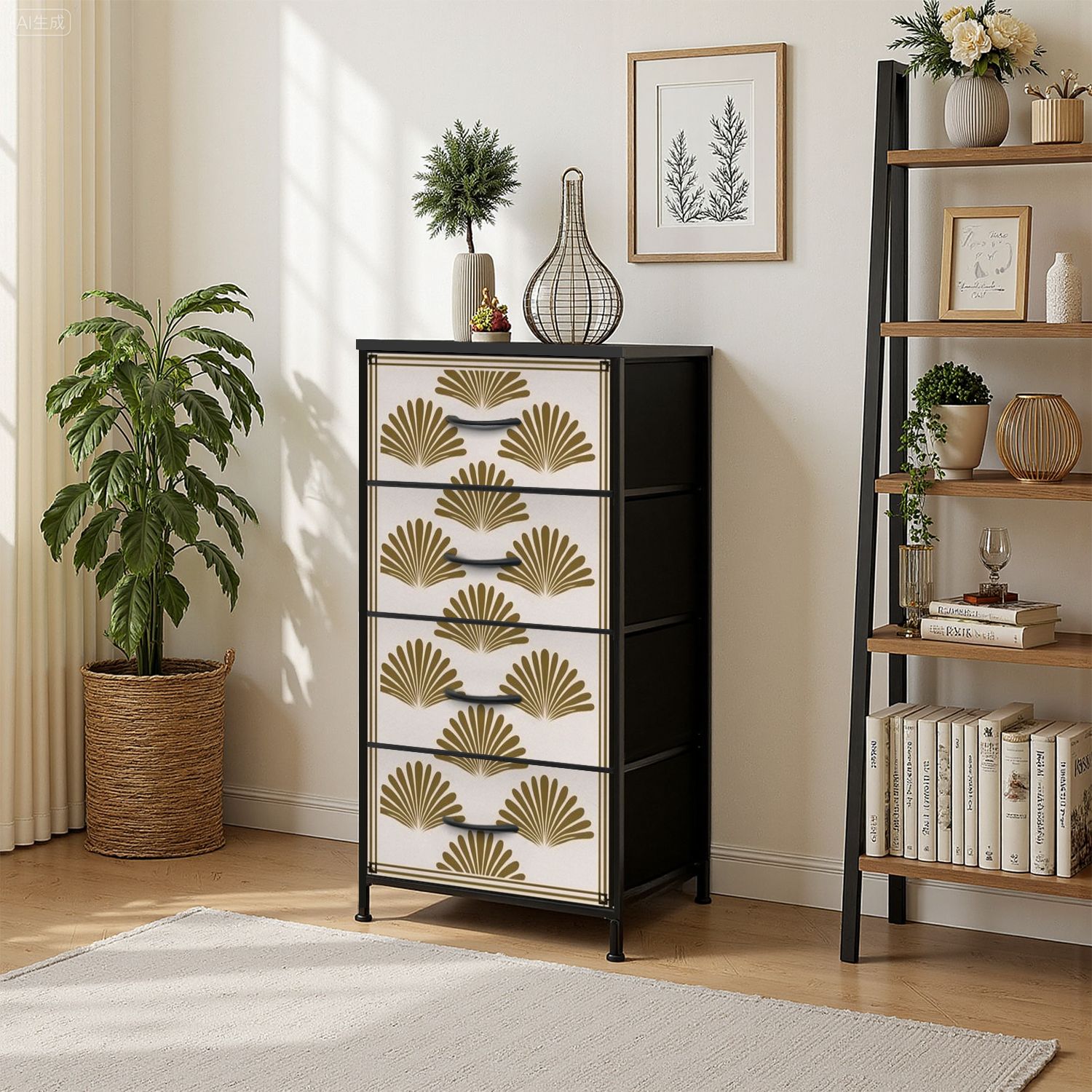 retro style dresser VETEB 70s 60s 70s Aesthetic for Chest of Drawers with Power Oulet 5 Drawer Dressers with Wood Shelves TV Stand : Home & Kitchen Its the ultimate mix of mod and function Elegant Vintage Style Chest of
