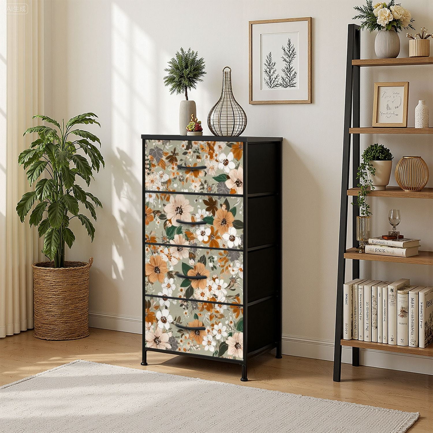 4-Drawer-Vertical-Storage-