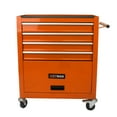 thumbnail image 1 of 4 Drawers Multifunctional Tool Cart with Wheel Steel Tool Chest Storage Cabinet, 1 of 7