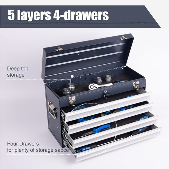 4 Drawers Tool Box