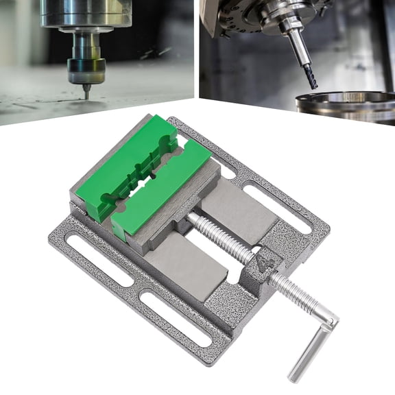 4" Drill Press Vise Clamping Holding 4 Inch Throat Open Workbench Precision Vice