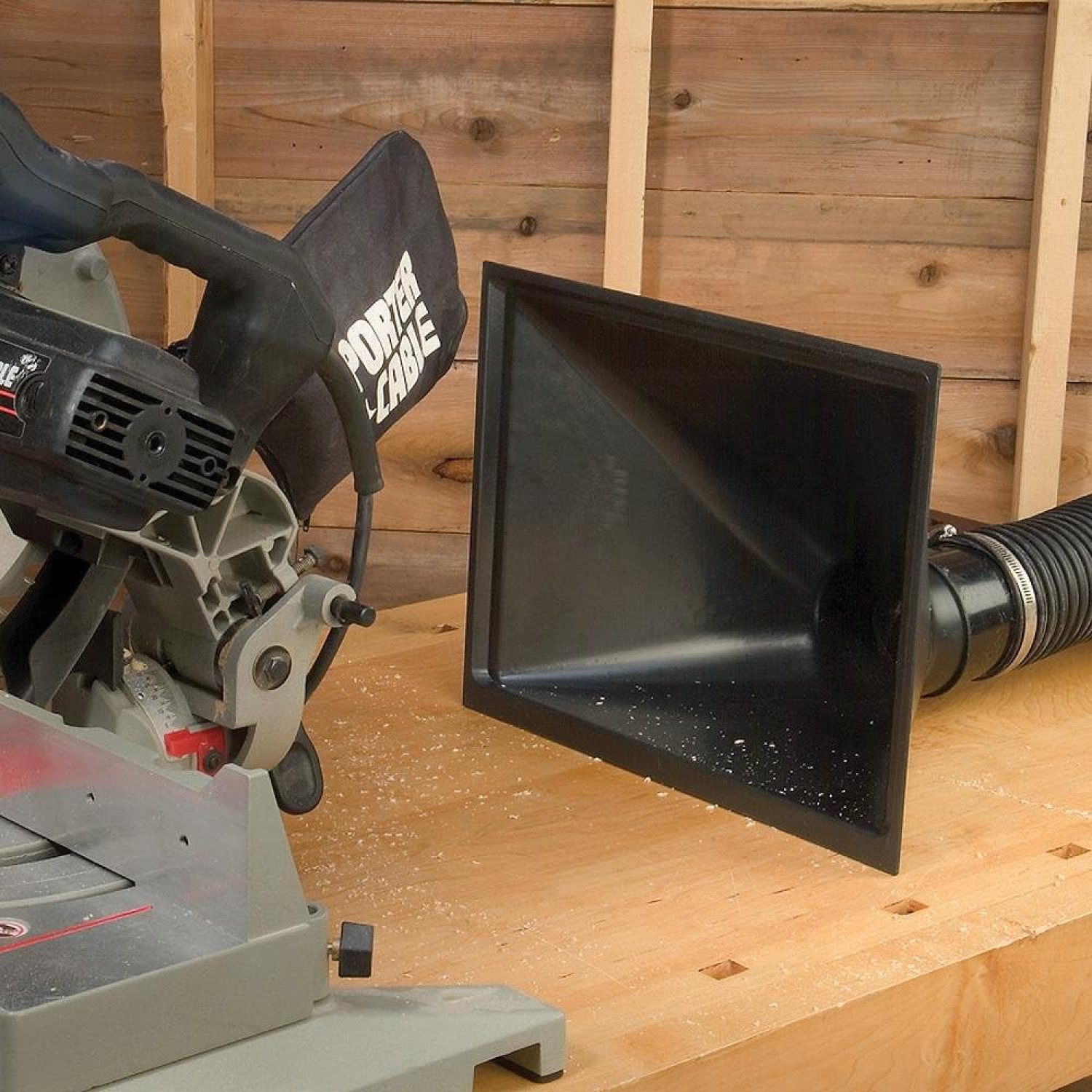 4” Dust Hood Collector Large 21/2" x 161/2" Shop Dust Collectors