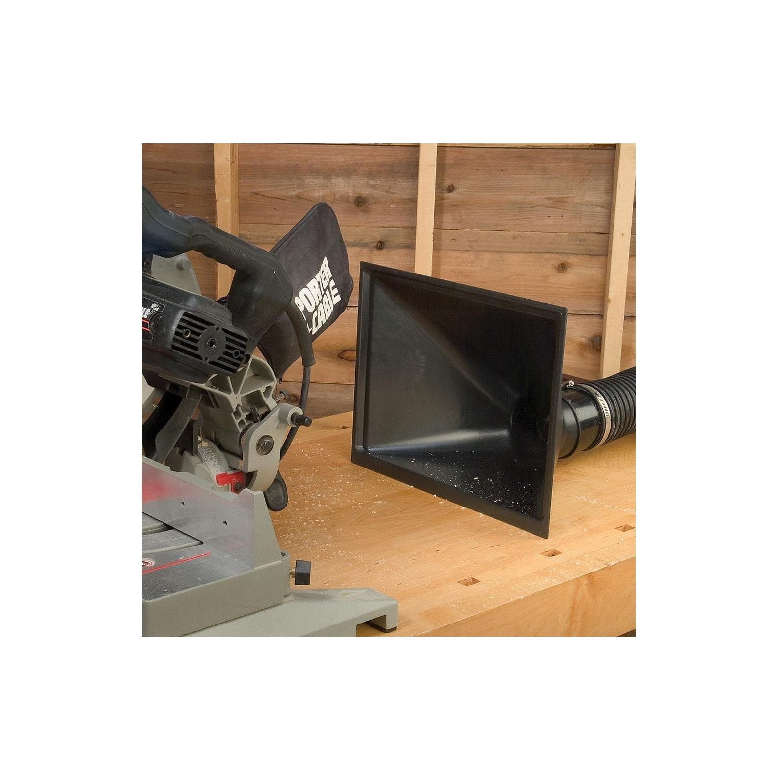 4” Dust Hood Collector Large 21/2" x 161/2" Shop Dust Collectors