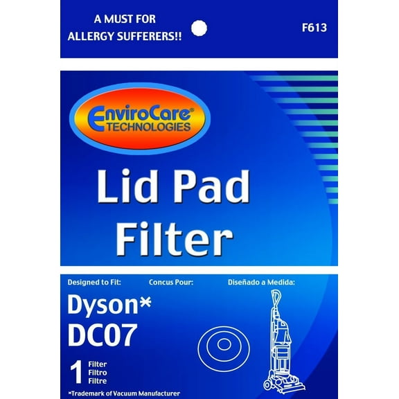 4 Dyson DC07 DC14 Post Filter #918980-01, 91898001 Filter Vacuum Cleaner