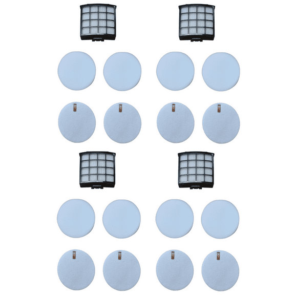 4 EFP HEPA, Foam & Felt Filter Kits for Shark XFFKAZ2000, XHFAZ2000