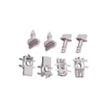 thumbnail interactive-video image 1 of 4x Ford Engine Cover Retainers - Zinc Radiator Shield Clips BB5Z-00817-A 1 of 2
