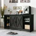 4 EVER WINNER Buffet with Storage, 59" Large Kitchen Buffet