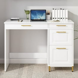 Mainstays Parsons Desk White Walmart