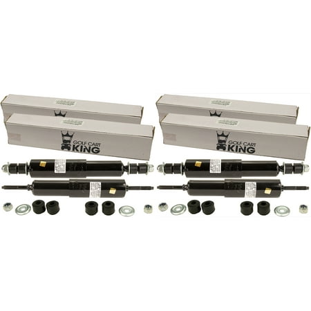 (4) EZGO TXT Golf Cart 1994-01 Front and Rear Shock Absorber