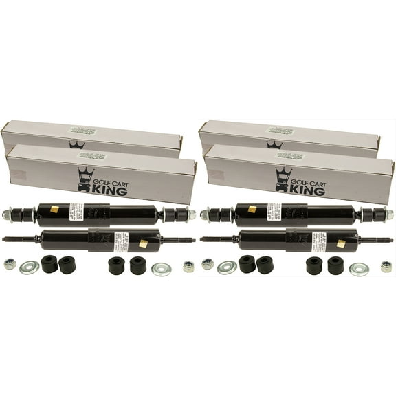 (4) EZGO TXT Golf Cart 1994-01 Front and Rear Shock Absorber