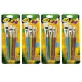 thumbnail image 1 of Crayola Big Paintbrush Set, Flat, 4 Per Pack, 4 Packs, 1 of 6
