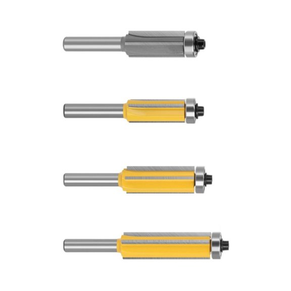 4 Edging Trimming Router Bit Multiple Size Available Cutting Professional for Milling Edging Cutting