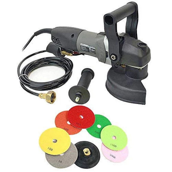 4" Electric Wet Diamond Polishing Buffer Kit