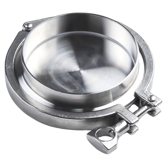 4" End Cap + 4" Weld Ferrule + 4" Tri-clamp + 4" PTFE Gasket Sanitary SS304 Set